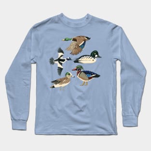 North American Ducks Long Sleeve T-Shirt